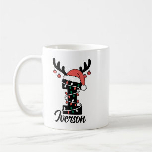 Monogrammed Family Christmas Personalized Holiday Coffee Mug