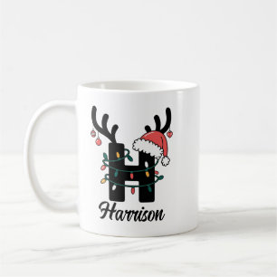 Monogrammed Family Christmas Personalized Holiday Coffee Mug