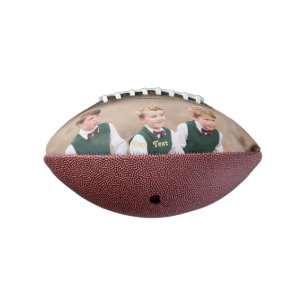 Monogrammed Fathers Day Family Photo Coach Team Football