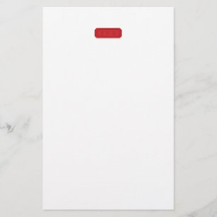 Monogrammed Gemstone Stationery
