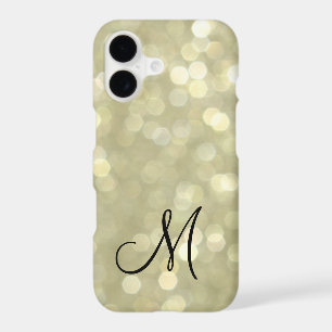 Monogrammed Gold iPhone 7 Case