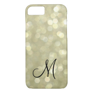 Monogrammed Gold iPhone 7 Case