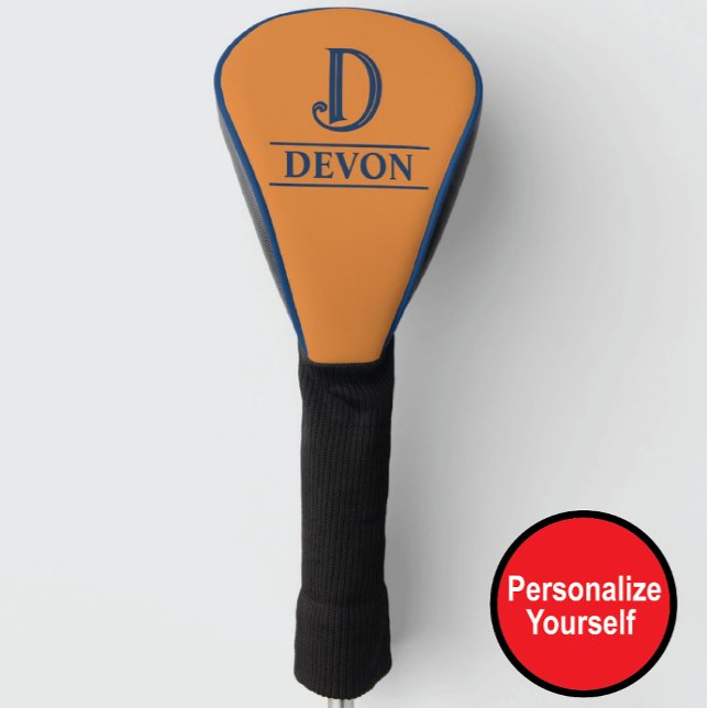 Monogrammed Golf Head Cover (Creator Uploaded)