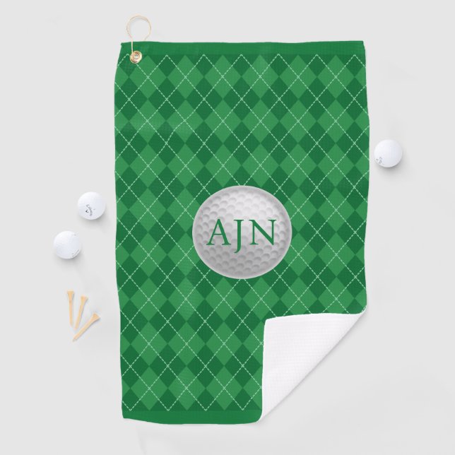 Monogrammed Golf Towel (InSitu)