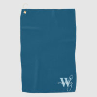 Monogrammed Golf Towel