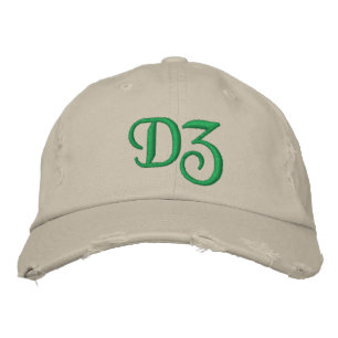 MONOGRAMMED HATS