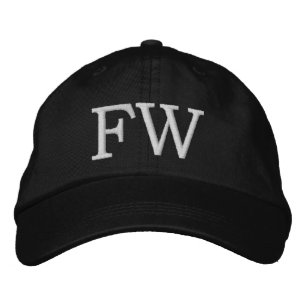 MONOGRAMMED HATS