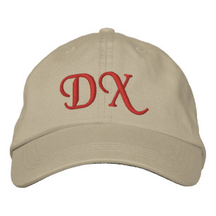 MONOGRAMMED HATS