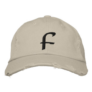 MONOGRAMMED HATS
