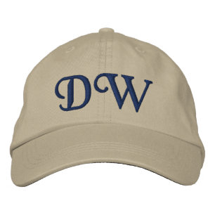 MONOGRAMMED HATS