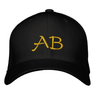 MONOGRAMMED HATS