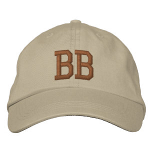 MONOGRAMMED HATS