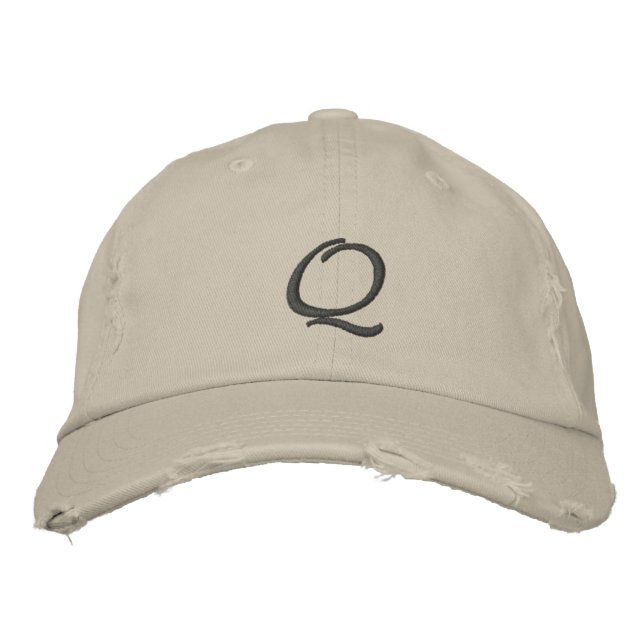 MONOGRAMMED HATS (Front)