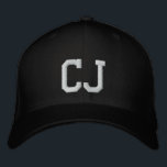 MONOGRAMMED HATS<br><div class="desc">Stylish and sophisticated. To add your own initials just click customise it. Clear the text and type in your own initials.</div>