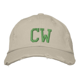 MONOGRAMMED HATS