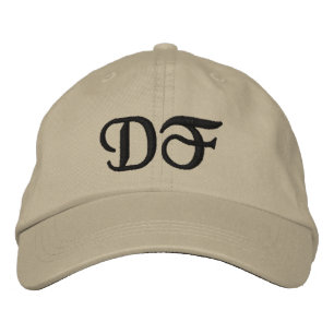 MONOGRAMMED HATS