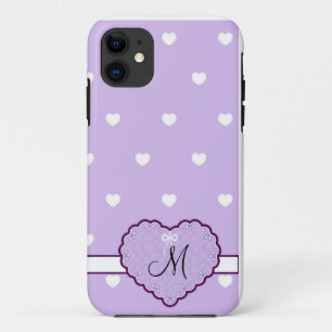 Monogrammed Heart iPhone 5 Case