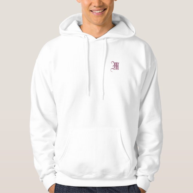 Monogrammed Hoodie (Front)