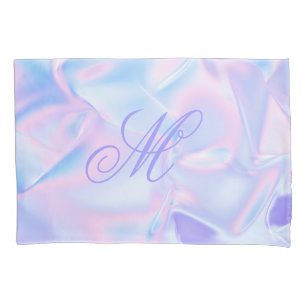 Monogrammed Initial Pastel Pillowcases