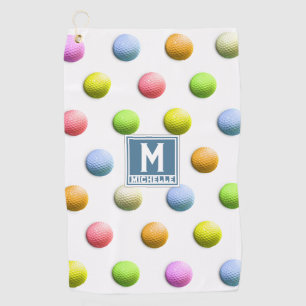 Monogrammed Ladies Golf Gifts Golf Towel