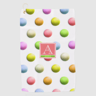 Monogrammed Ladies Golf Gifts Golf Towel