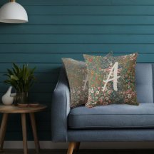 Monogrammed Letter cottagecore Cottage look floral