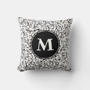 Monogrammed Mayhem Cushion