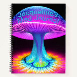 Monogrammed Medical Journal 8.5" x 11" Notebook