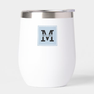 Monogrammed Modern and Minimalist Personalised