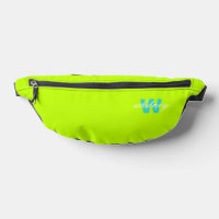 Monogrammed Modern Chic Lime Green