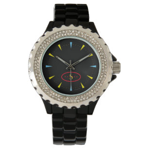 Monogrammed Modernist Watch