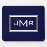 Monogrammed Mouse Pad<br><div class="desc">Change the letters for a personalised mousepad. Monogram items are always in good taste.</div>