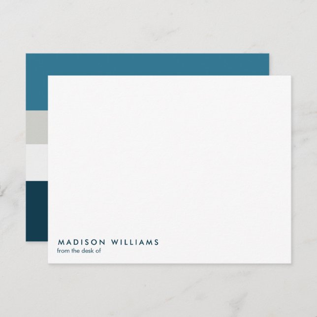 monogrammed,name, card (Front/Back)