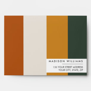 monogrammed,name, envelope