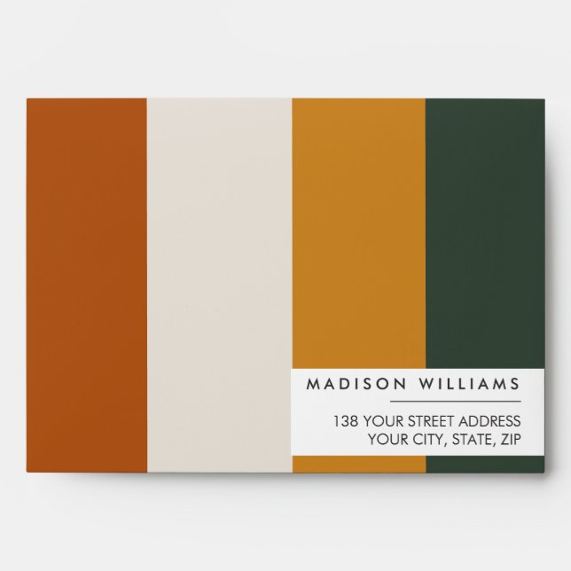 monogrammed,name, envelope (Front)