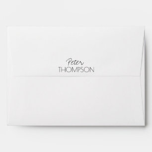 monogrammed / name envelopes