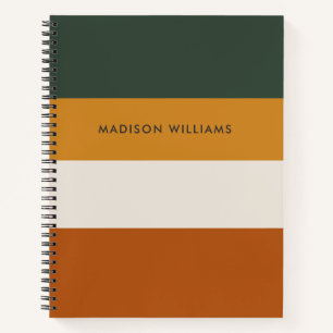 monogrammed,name, notebook
