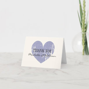 Monogrammed note cards for wedding thank you