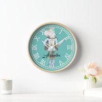 Monogrammed Nutcracker Blue