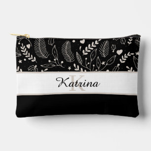 Monogrammed Print Cut Sew Bag