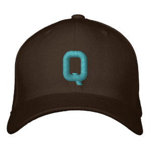 Monogrammed Q Adjustable Cap