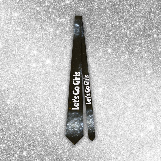 Monogrammed Spiral Galaxy | Tie (Creator Uploaded)