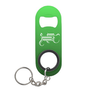Monogrammed Stainless Steel Bottle Opener