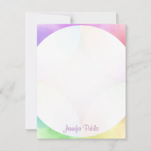 Monogrammed Template Modern Elegant Calligraphy