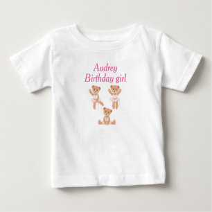 Monogrammed toddler birthday T-Shirt