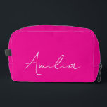 Monogrammed Toiletry Bag, Personalised bridesmaid  Dopp Kit<br><div class="desc">Monogrammed Toiletry Bag,  Personalised bridesmaid gifts,  Makeup Bag,  Large Capacity Cosmetic Bag,  Bridesmaid Proposal, Makeup bag</div>