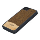 Monogrammed Tooled Leather Look Rustic Country