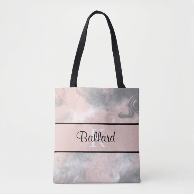 Monogrammed Tote Bag (Front)