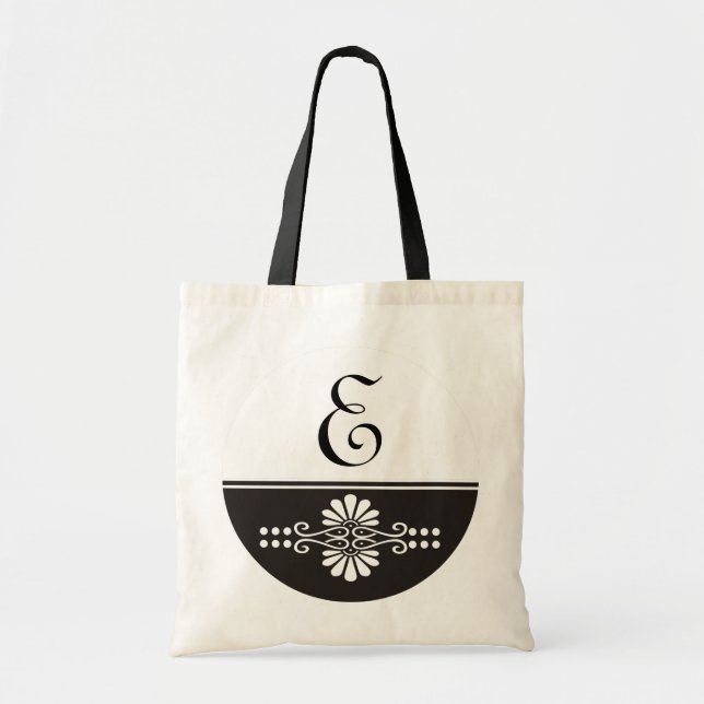 Monogrammed tote bags (Front)