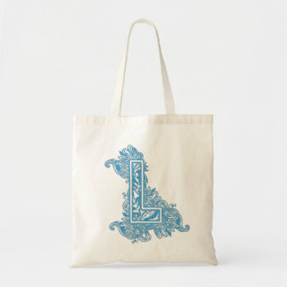 MONOGRAMMED TOTE - LETTER L BAG